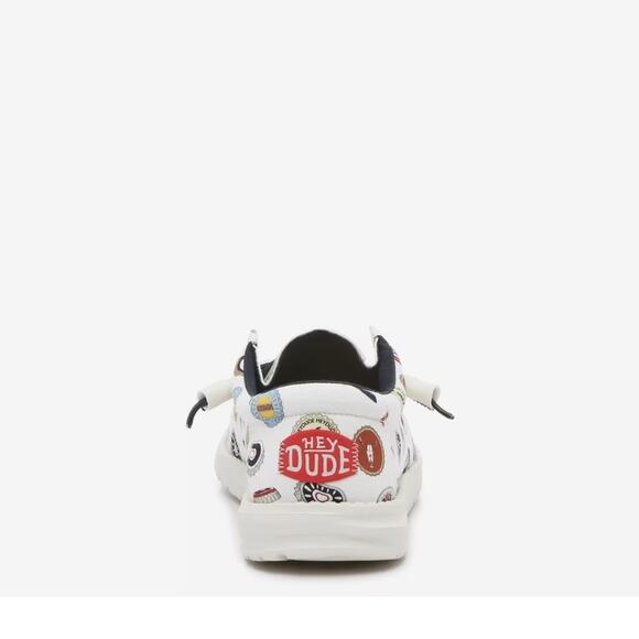 Hey Dude Men Walley Spring Breaker Beer White Slip On Sneakers main image 6